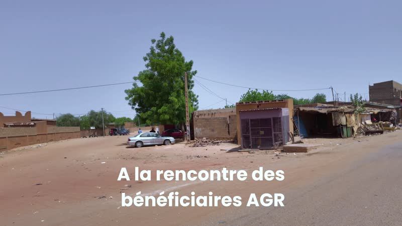 Tournage à Ouallam auprès des bénéficiaires